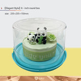 6-inch round box