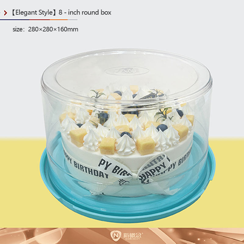 8-inch round box